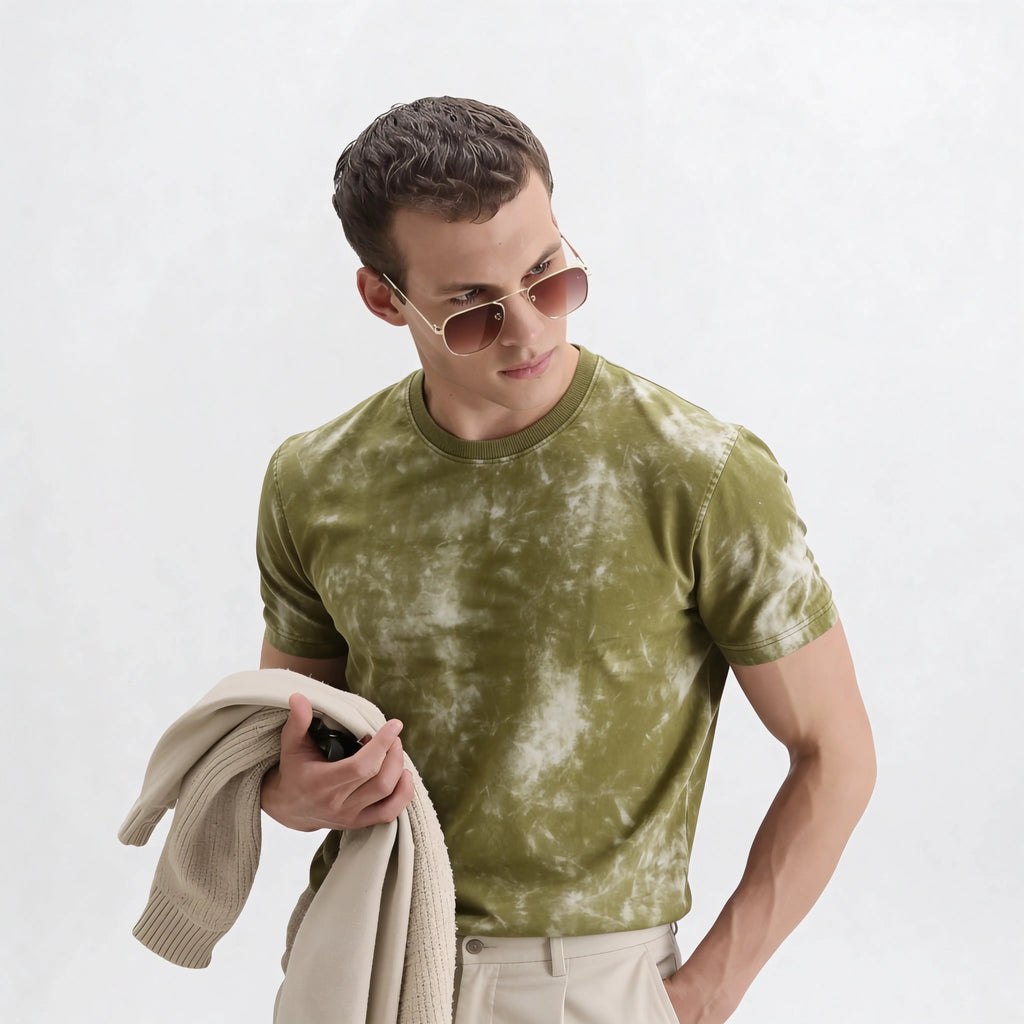 Olive Acid Wash VYNWOLF