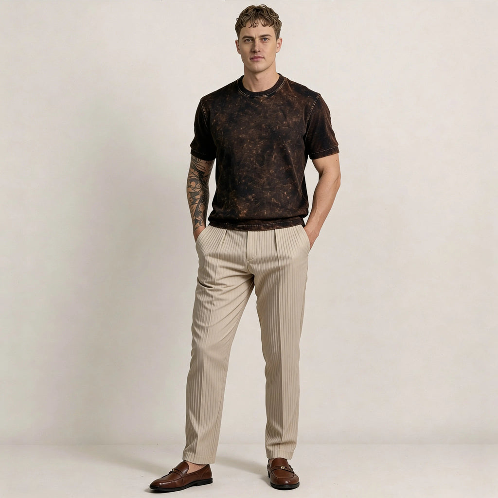 Coffee Fade Acid Wash VYNWOLF
